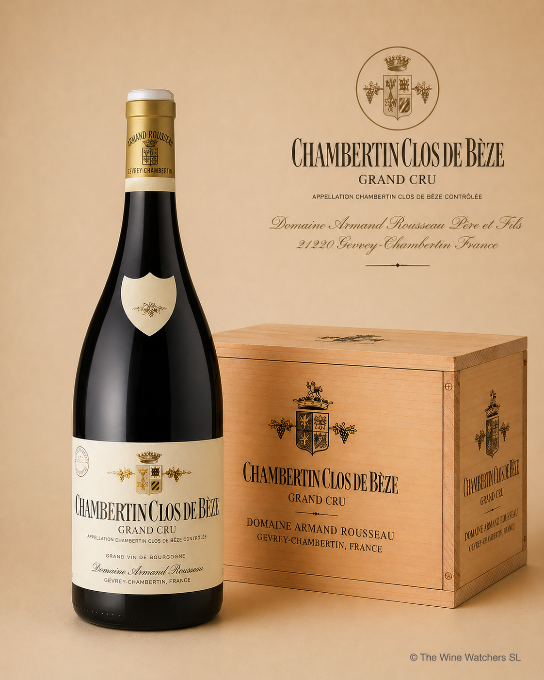 Bouteille de Chambertin " Clos de Bèze"Grand Cru 2020 - Côte de Nuits